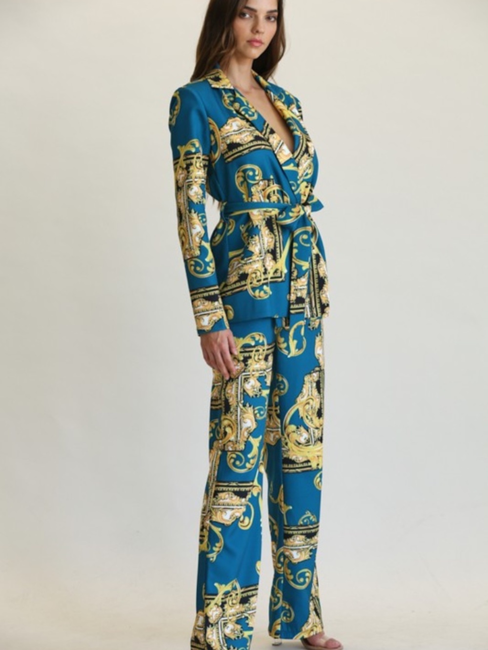 Blithe Baroque Print Suit Set - Picture 3 of 3